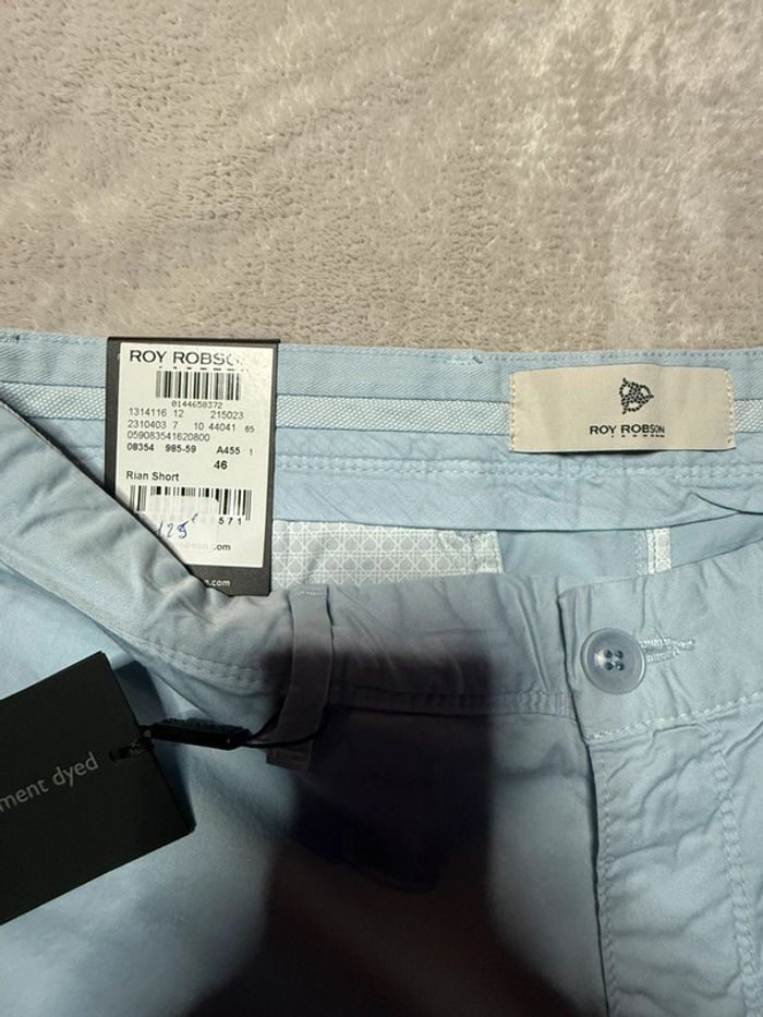 Roy Robson - Short « Rian Short » bleu, taille 46 (M) - photo numéro 2