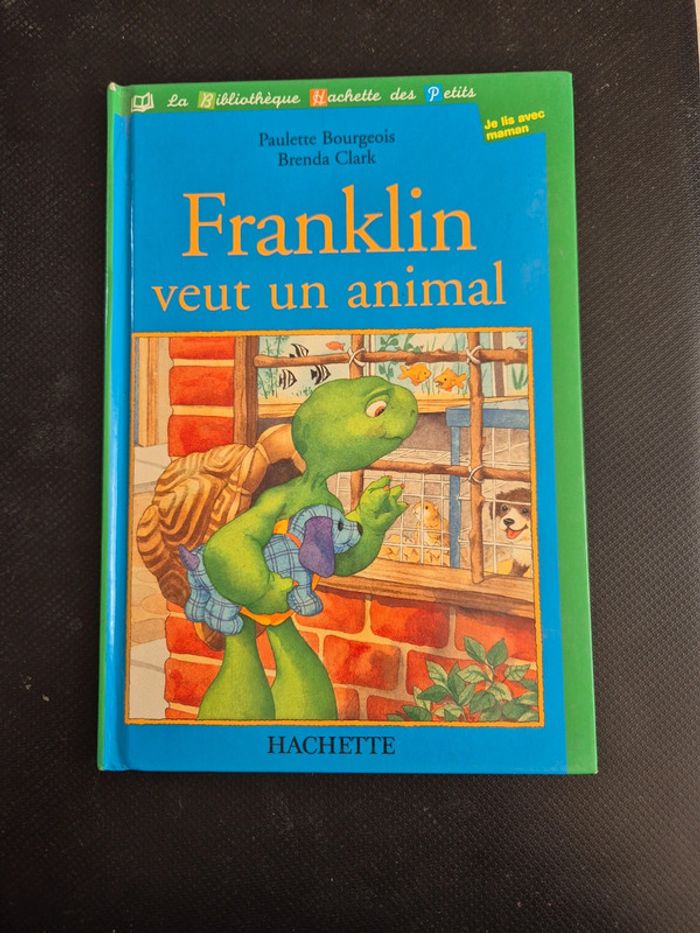 livre Franklin veut un animal