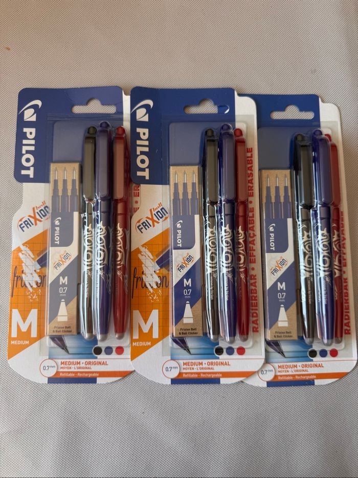 Pilot Rollerball effaçable