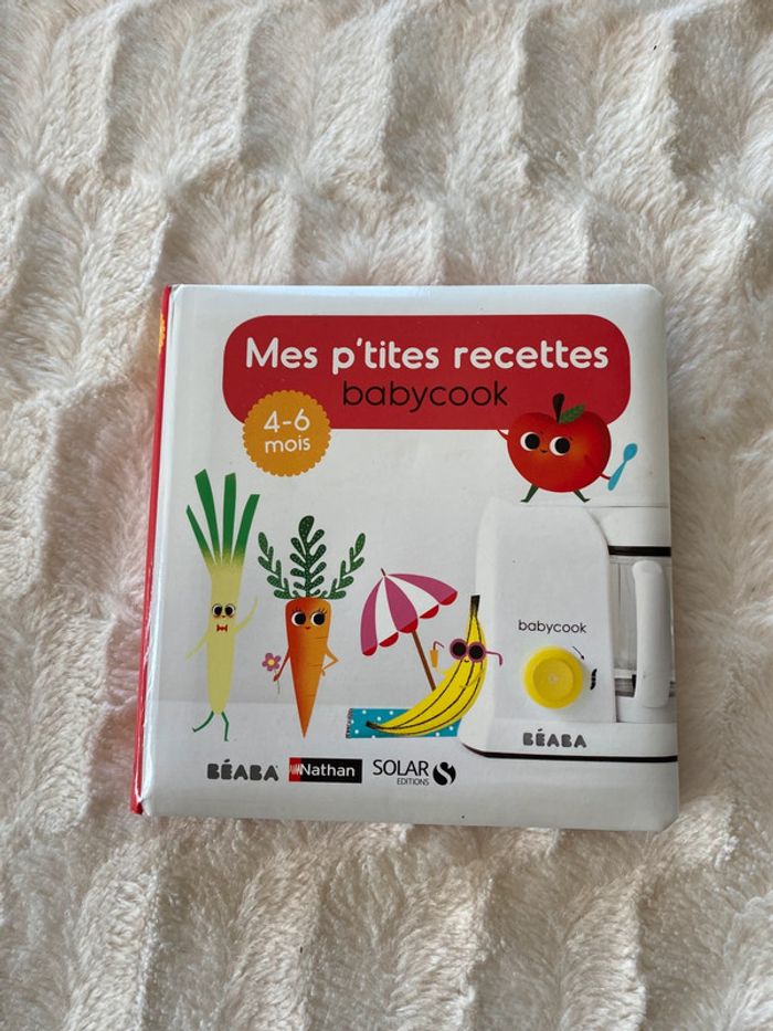 Livre mes p’tites recettes babycook