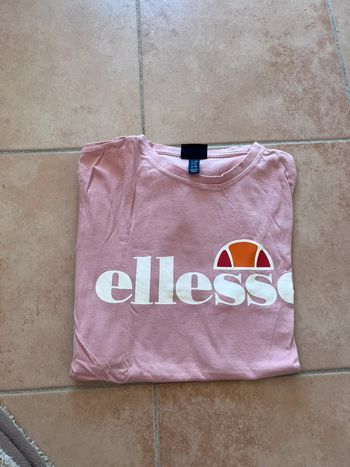 T-shirt ellesse rose