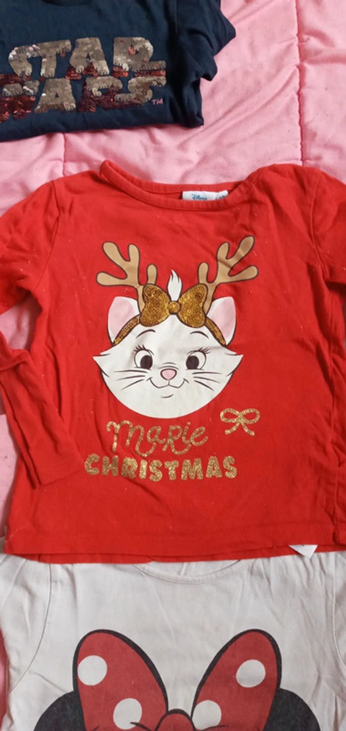 Lot de 7 maillots disney taille 4 ans - photo numéro 5