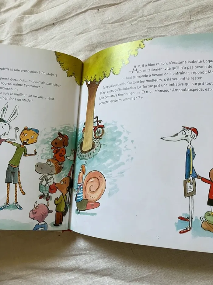 Livre enfant – Philibert le lièvre et Hurluberlue la tortue - photo numéro 5