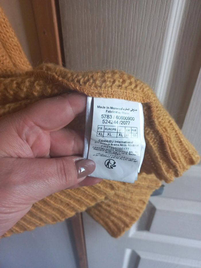 gilet moutarde - photo numéro 5