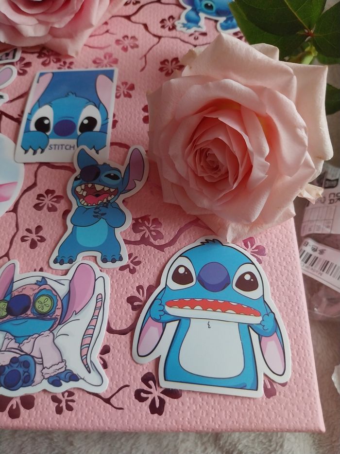 Lot de 10 stickers stitch pour 1e50 - photo numéro 2
