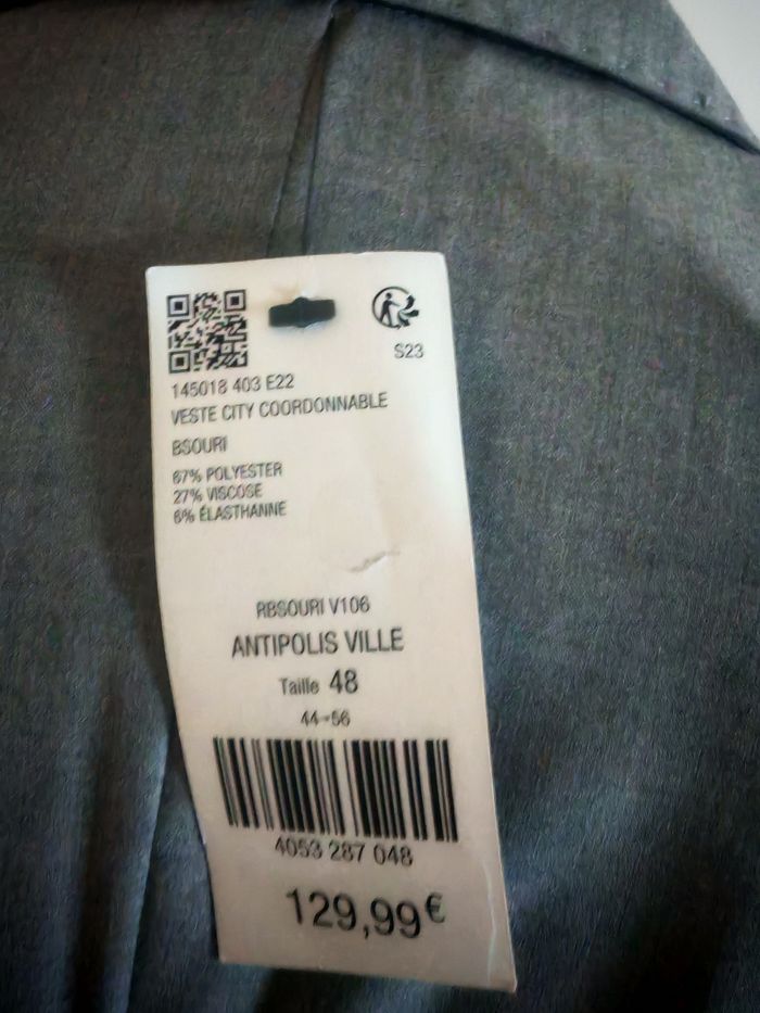 Veste classe homme, taille 48, Devred - photo numéro 4