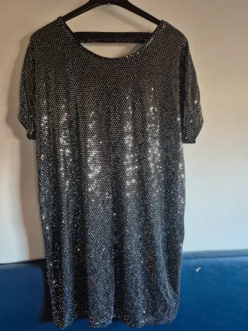 Robe pailletée