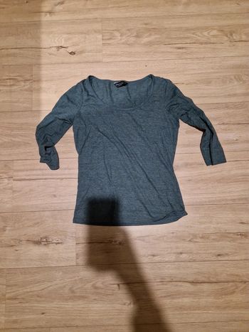 T-shirt manches 3/4 dorothy perkins taille 38 vert