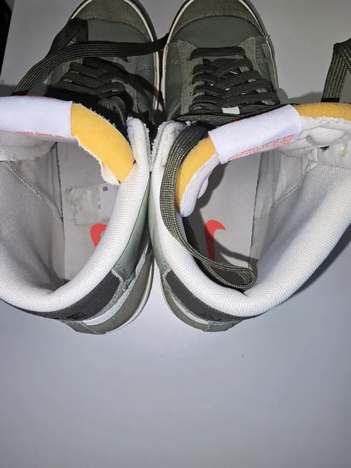 Nike blazer Mid 77 pro club olive bon état - photo numéro 9