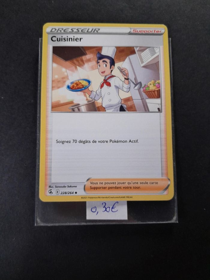 Carte Pokémon Cuisinier 228/264