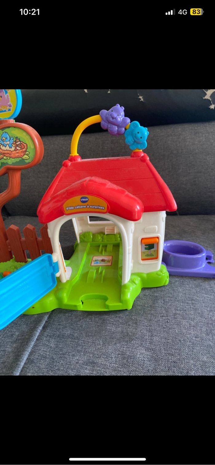 P’tite cabane à surprise tut tut bolides Vtech - photo numéro 4