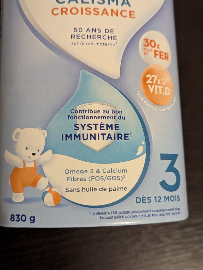 Boite de lait en poudre Gallia 3 croissance - photo numéro 2