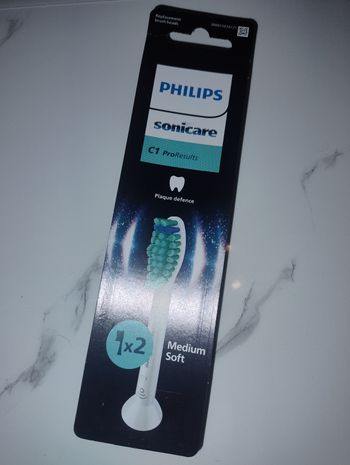 Brossettes Philips Sonicare lot de 2 brossettes medium soft