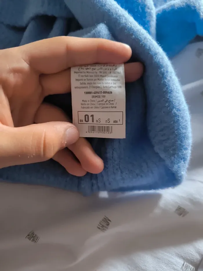 Pull col roulé bleu - photo numéro 3