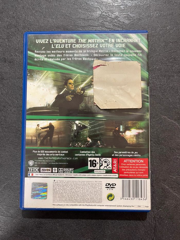 Jeux vidéos PS2 The Matrix Path Of Neo - photo numéro 2
