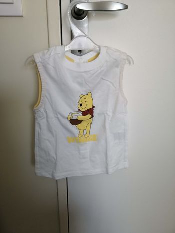 Débardeur Disney Winnie (Blanc cassé) 12 mois (74 cm) Kiabi Neuf