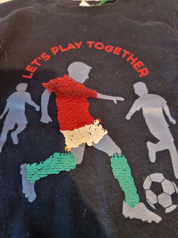 Sweat à sequin 5 ans - photo numéro 2