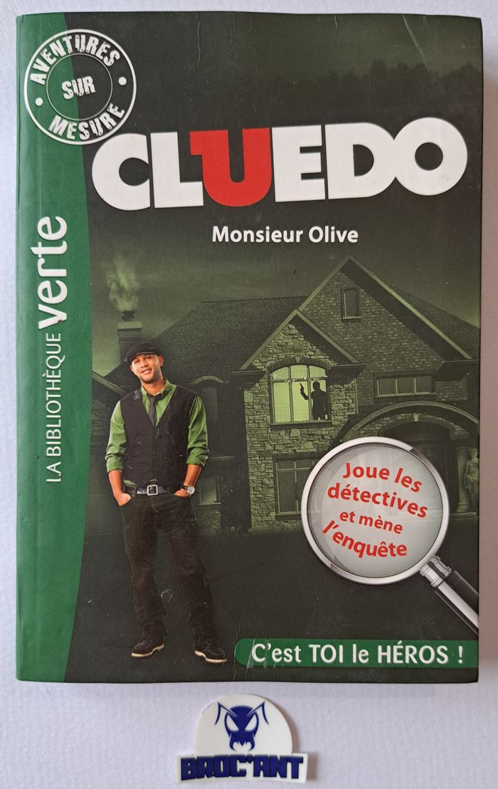 Roman Cluedo Monsieur Olive - C'est toi le héro 2013