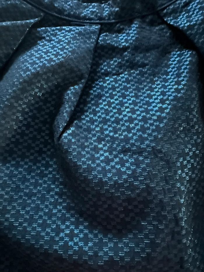 Superbe jupe brillante bleue - photo numéro 2