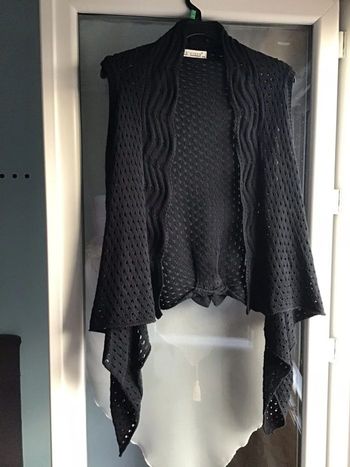 Gilet ajouré sans manche taille s/m