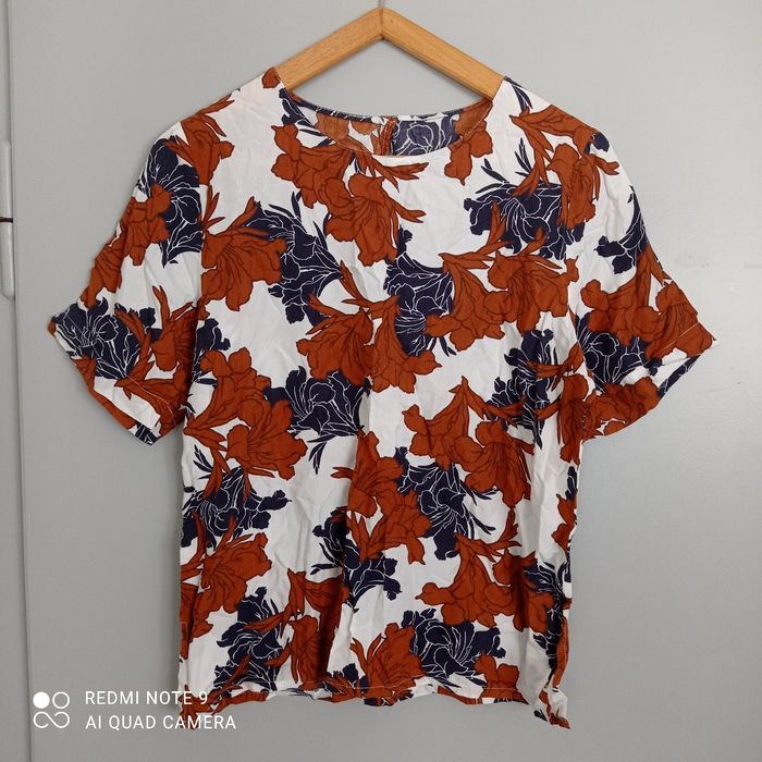 Blouse à fleurs t38/40