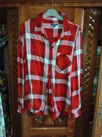 Chemise à carreaux