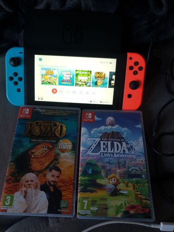 Console nintendo Switch plus jeux