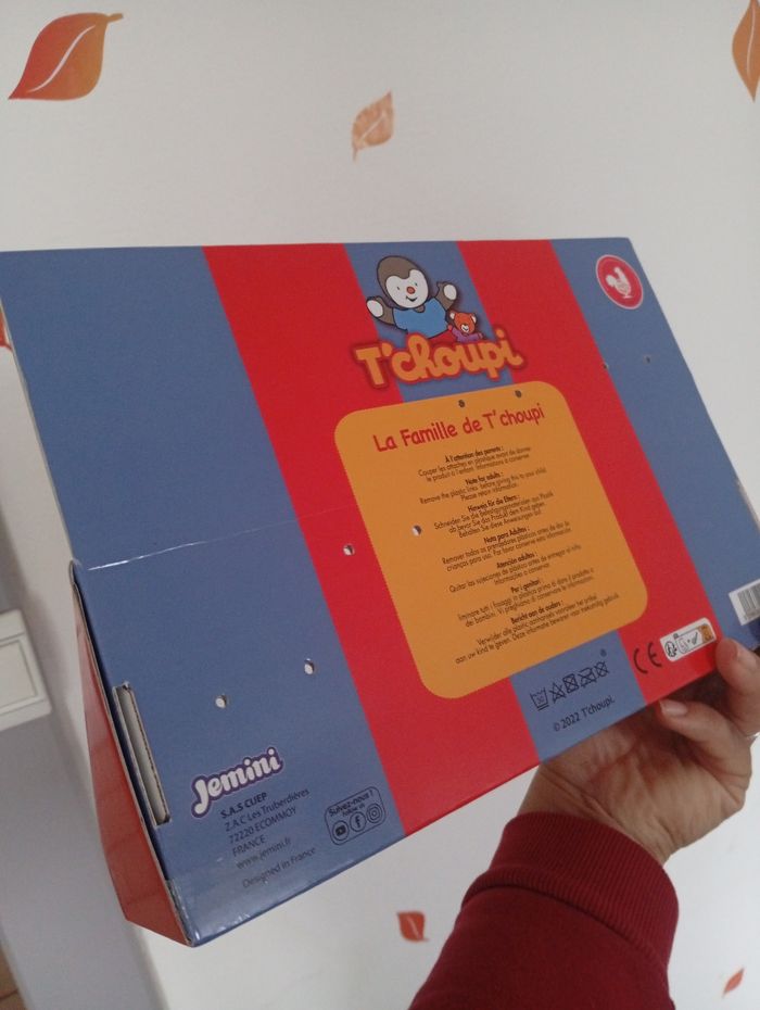 Lot peluches T'choupi sa fille Fanny - photo numéro 4