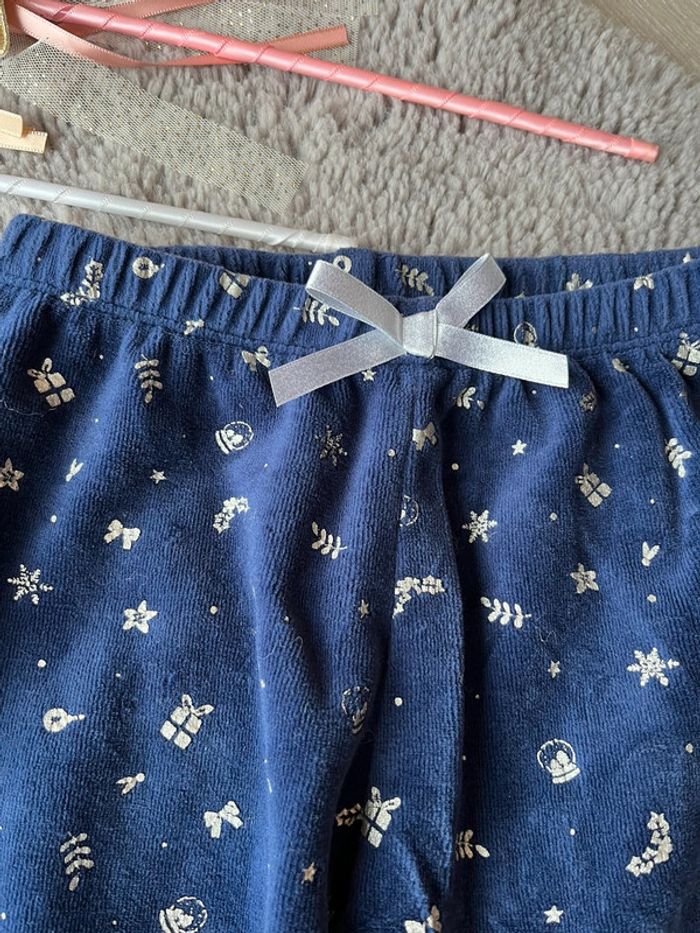 Pyjama velours la ronde de Noël - photo numéro 4