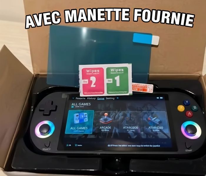 R36T Console Portable Rétro 21000 Jeux - Écran IPS 3.5 Style CRT + WiFi Multijoueur Instantané - 128Go Gris émulateur Portable RK3326 128G R36T Console Portable Rétro 21000 Jeux - Écran IPS 3.5 Style CRT + WiFi Multijoueur Instantané - 128Go Gris émulateur Portable RK3326 128G