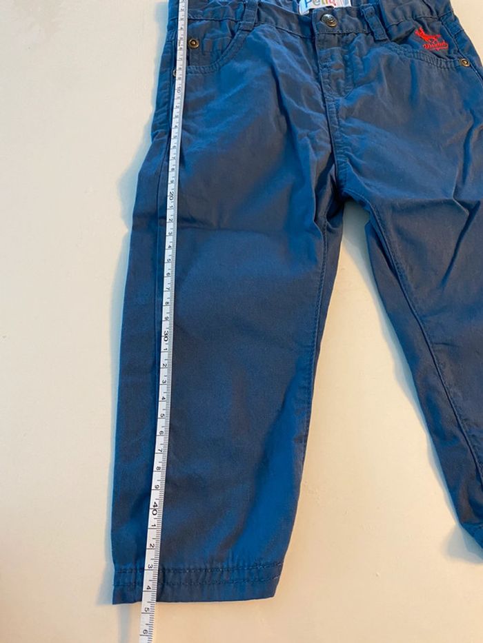 Pantalon bleu foncé Lcdp neuf 18 mois - photo numéro 5