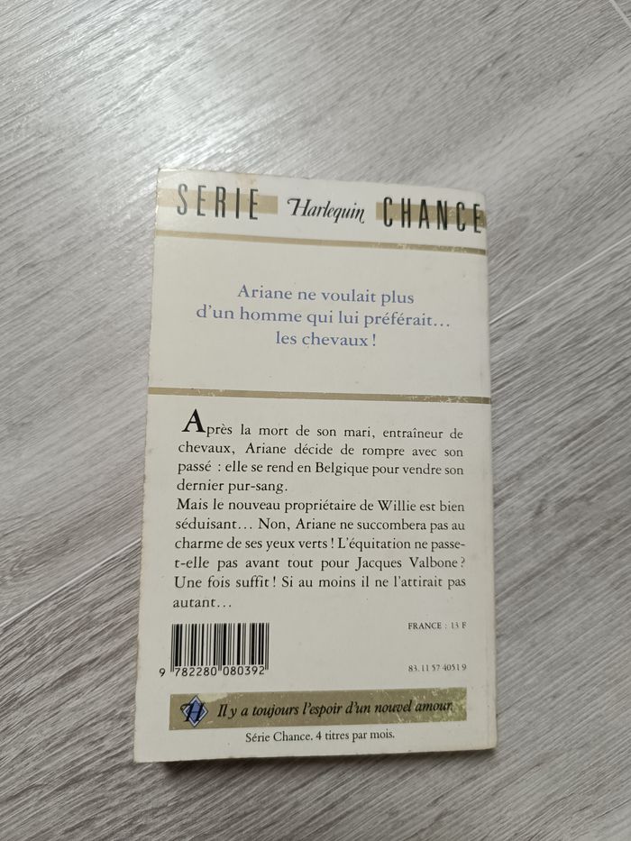 Livre Harlequin série Chance - photo numéro 2