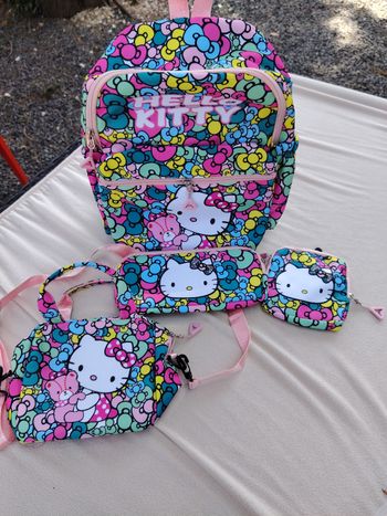 Sac école hello kitty