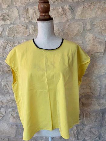 Top jaune Zara taille L