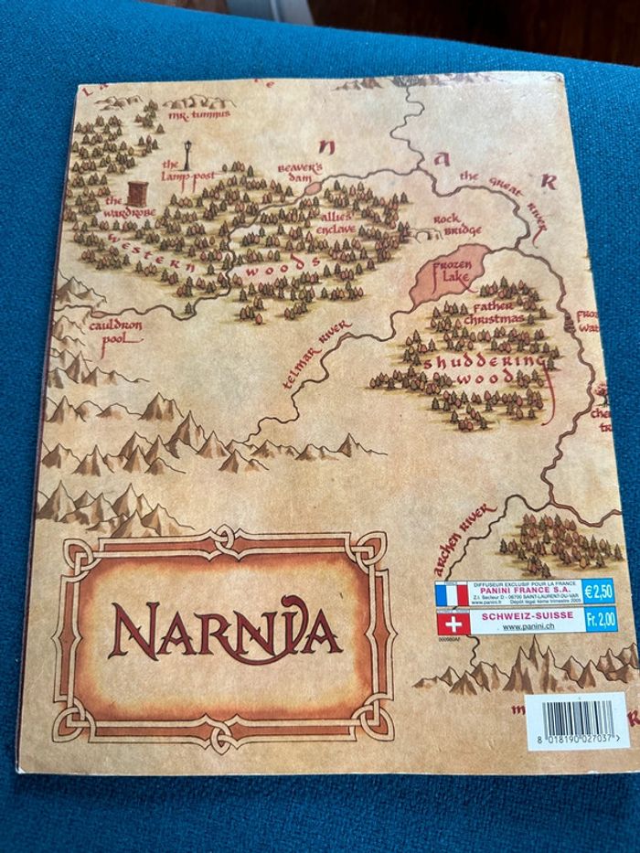 Album Panini complet + poster Le monde de Narnia chapitre 1 stickers autocollants - photo numéro 8