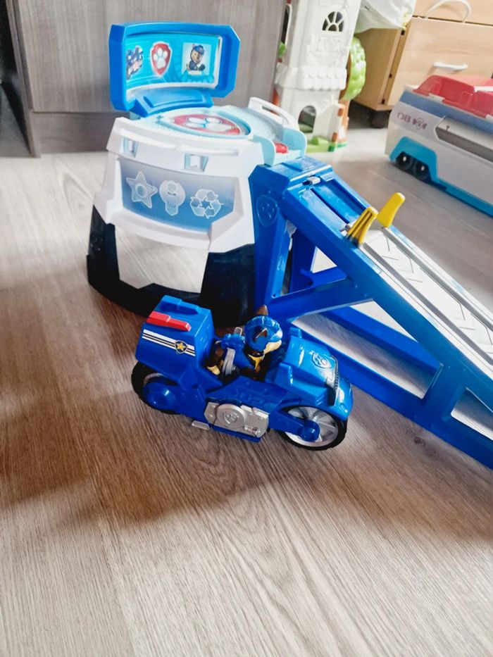 Lanceur paw patrol avec moto pup - photo numéro 2