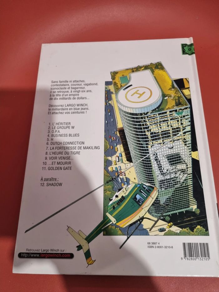 bd largo winch l'héritier - photo numéro 2