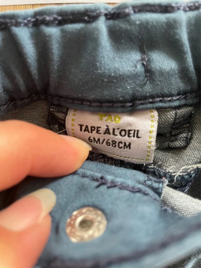 Jean fille Tape à l’œil 6 mois - photo numéro 2