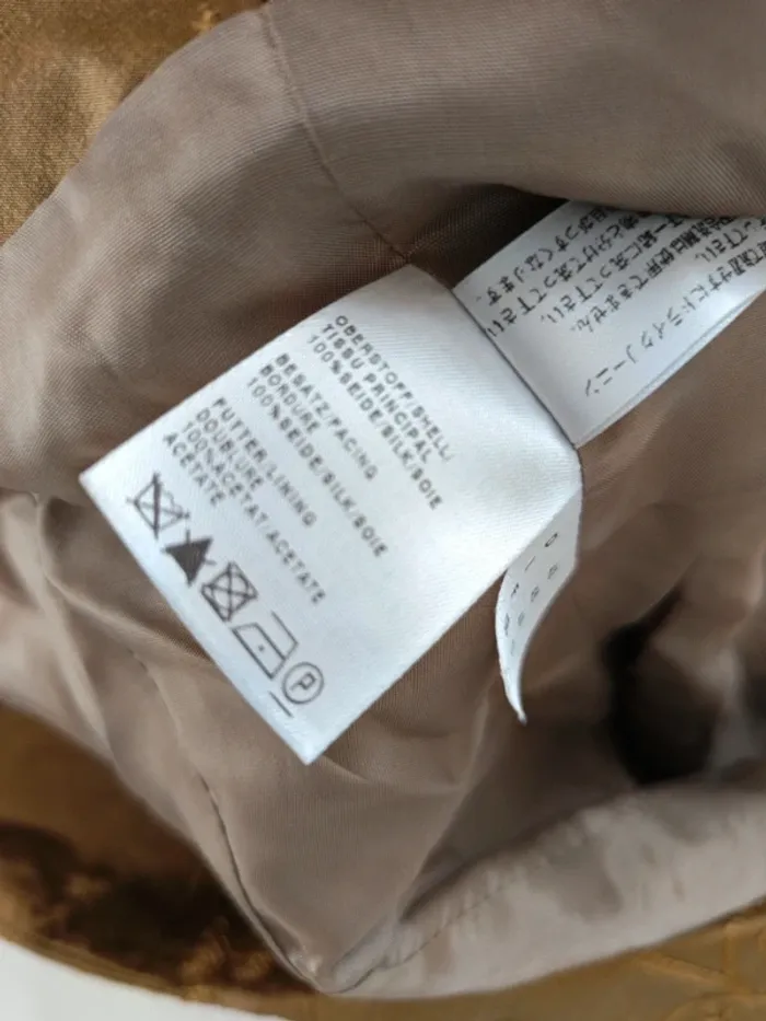 Veste Élégance t.44 100% soie - photo numéro 10