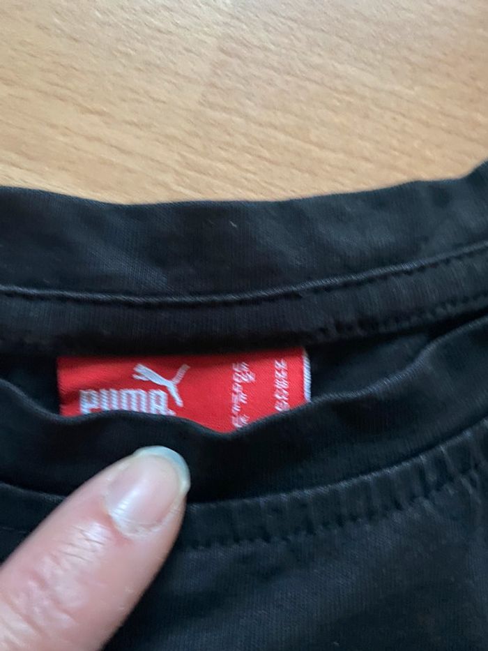 T-shirt noir Puma Taille 40 - photo numéro 5