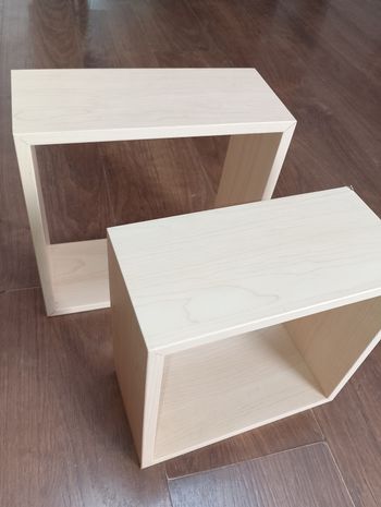 Double étagères emboitable
