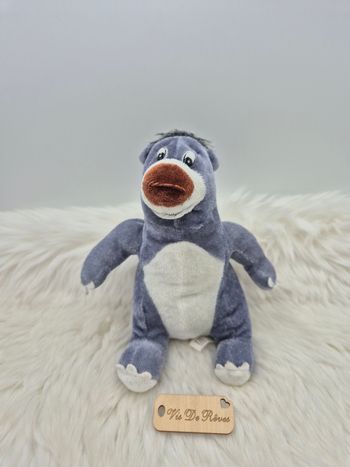 Doudou peluche Ours Balou Livre de La Jungle Disney