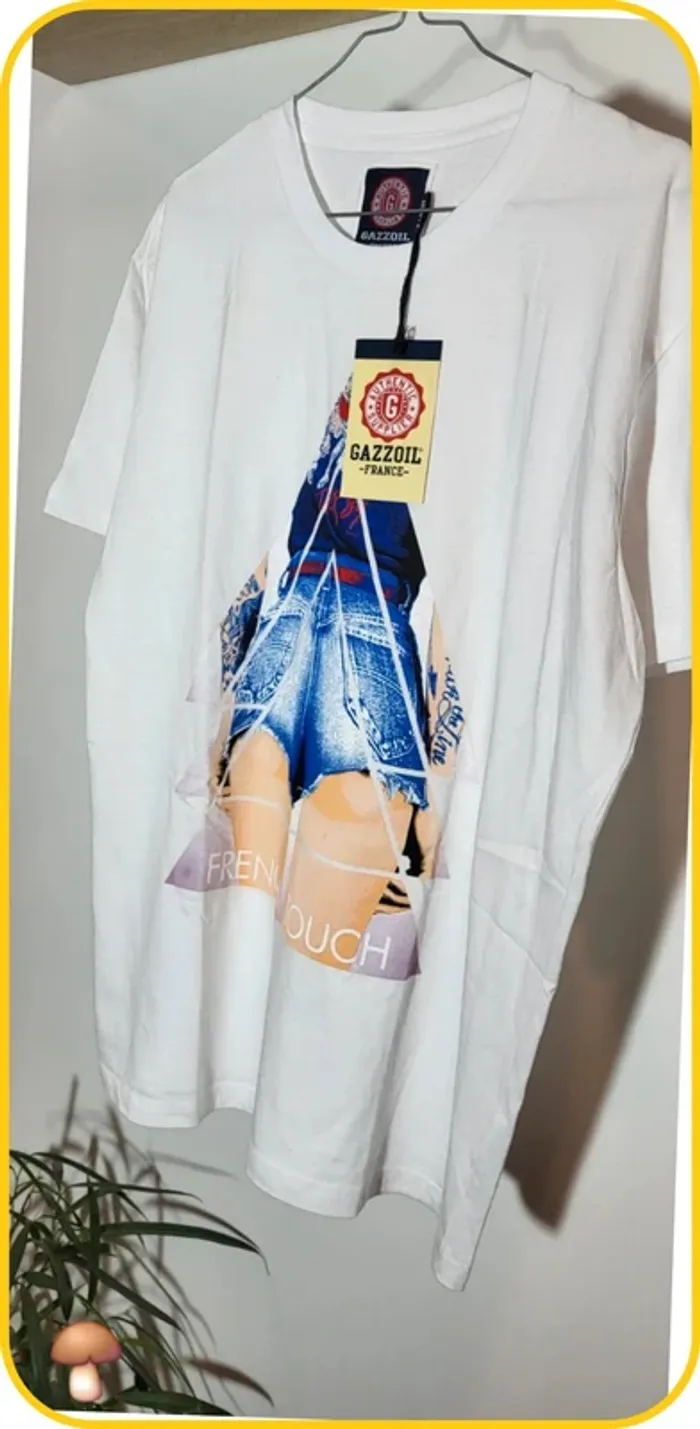 T-shirt Gazzoil neuf avec étiquette - Taille L - photo numéro 3
