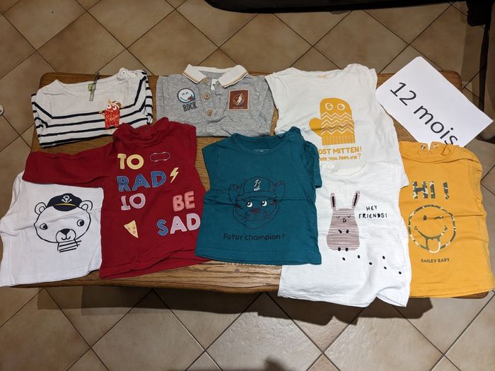Lot vêtement de garçon 12mois - photo numéro 9