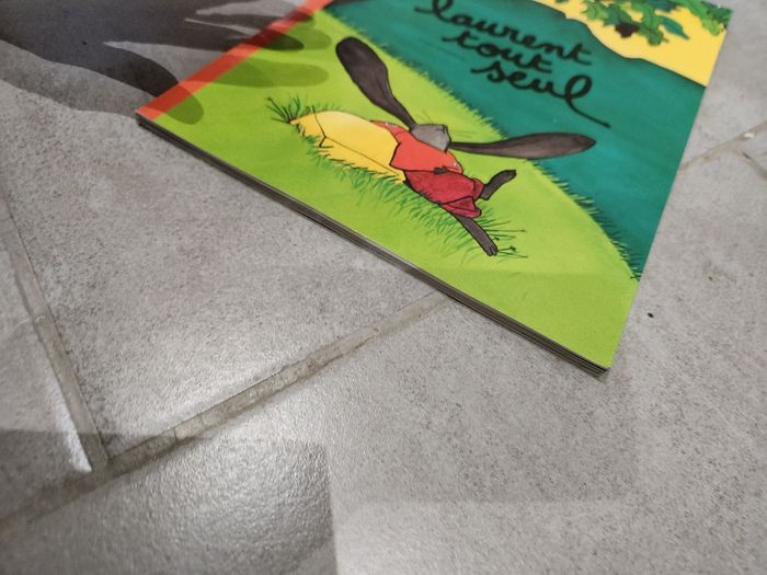 Livre souple enfant : Laurent tout seul - photo numéro 3