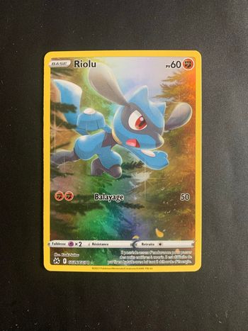 Carte Pokemon Riolu GG26/GG70