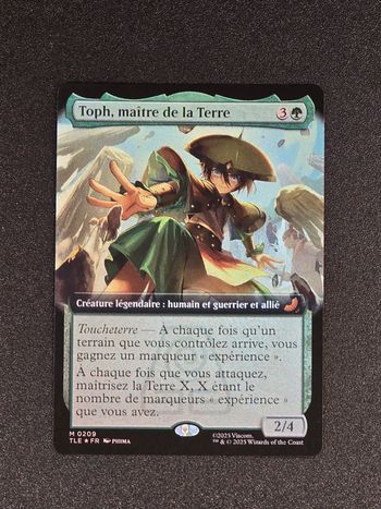 Magic the gathering - Toph, maître dela Terre - Foil - Avatar, le dernier maître de l’air