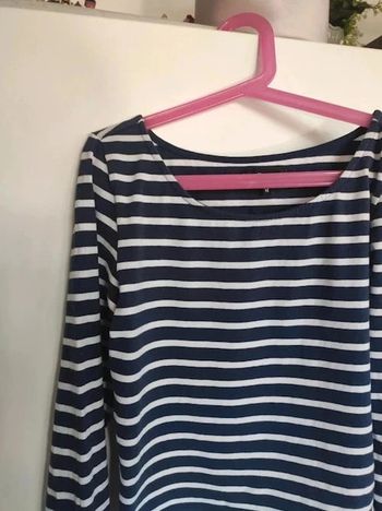 T-shirt rayé marine S / M