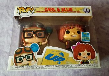 Funko Pop Carl & Ellie UP ( La Haut ) de Disney - Pixar