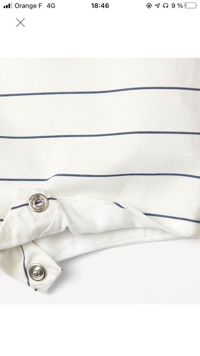 Salopette courte Jacadi taille 6 mois - photo numéro 8